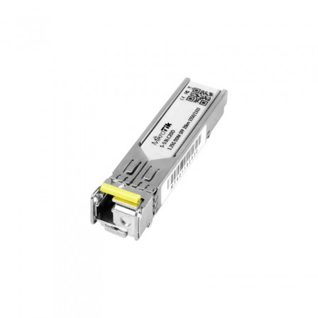 GBIC-SFP-S-53LC20D-1.25G-SINGLE-MODE-20KM-T1550NM-DUPLEX-AMARELO---MIKROTIK-0