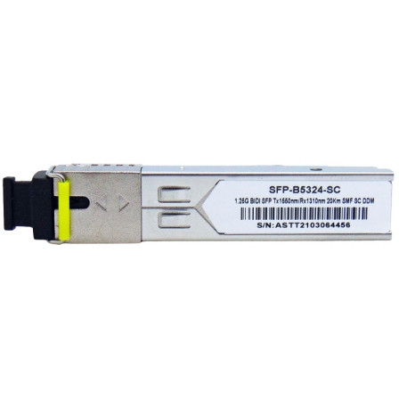  F. M SFP 1.25G 20KM BIDI SC DDM TX1550-RX1310NM B5324-SC