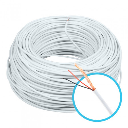 CABO-COAXIAL---TELECAM-4MM-80%-MALHA-BIPOLAR-100MTS-0