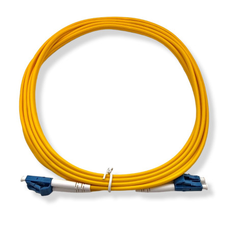 CORDAO OPTICO LC-UPC LC-UPC SINGLE MODE DUPLEX 3.0MM 2M
