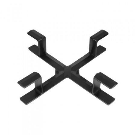 CRUZETA-ESCOLTA-PRETA-EM-ABS-500X500MM-PARA-RESERVA-DE-CABOS-ÓPTICOS-0