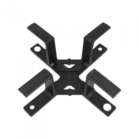 CRUZETA-MINI-ESCOLTA-PRETA-EM-ABS-300X300MM-PARA-RESERVA-DE-CABOS-ÓPTICOS-0