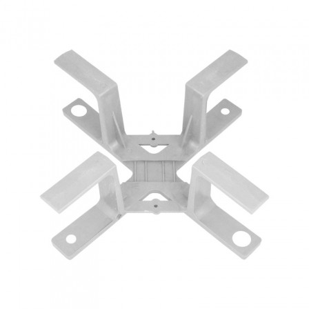 CRUZETA-MINI-ESCOLTA-CINZA-EM-ABS-300X300MM-PARA-RESERVA-DE-CABOS-ÓPTICOS-0