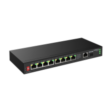 SWITCH NAO GERENCIAVEL 10 PORTAS 1000MBPS S1110G-PA - 4760120 - INTELBRAS