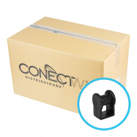 ISOLADOR-PLASTICO-PARA-CABO-DROP-FLAT-50-PEÇAS-0