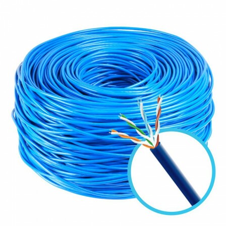 Cabo-de-Rede-UTP-Lan-Expert-4-Pares-CAT5-E-Azul-Turbo-Link-1