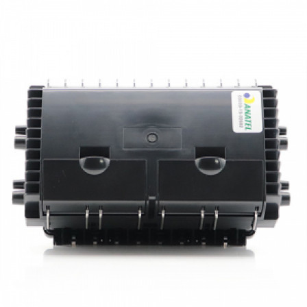 CAIXA ATENDIMENTO ÓPTICO FTTH P/16 (1X16) FIBRAS P/ CORDOALHA (UV) NAZDA 