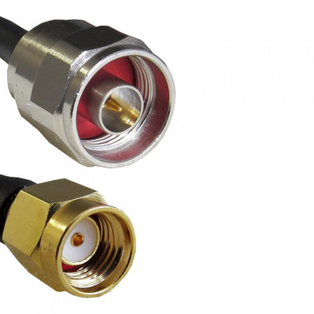 Par de Jumper Pigtails SMA MR / NM - Algcom - PT-5800-S-N-05