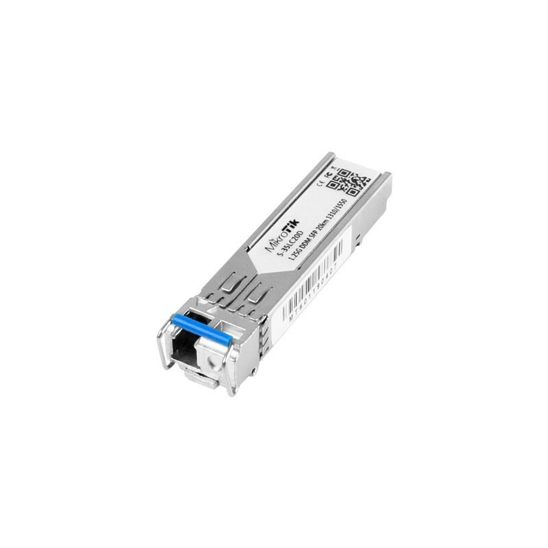 GBIC SFP S-35LC20D 1.25G SM 20KM T1310NM DUPLEX AZUL - MIKROTIK
