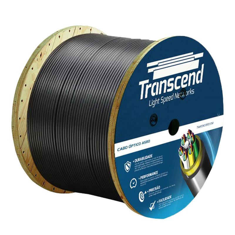 CABO DE FIBRA ÓPTICA DROP FIG.8 12FO C/ MENSAGEIRO 1000MT - SPEED STAR