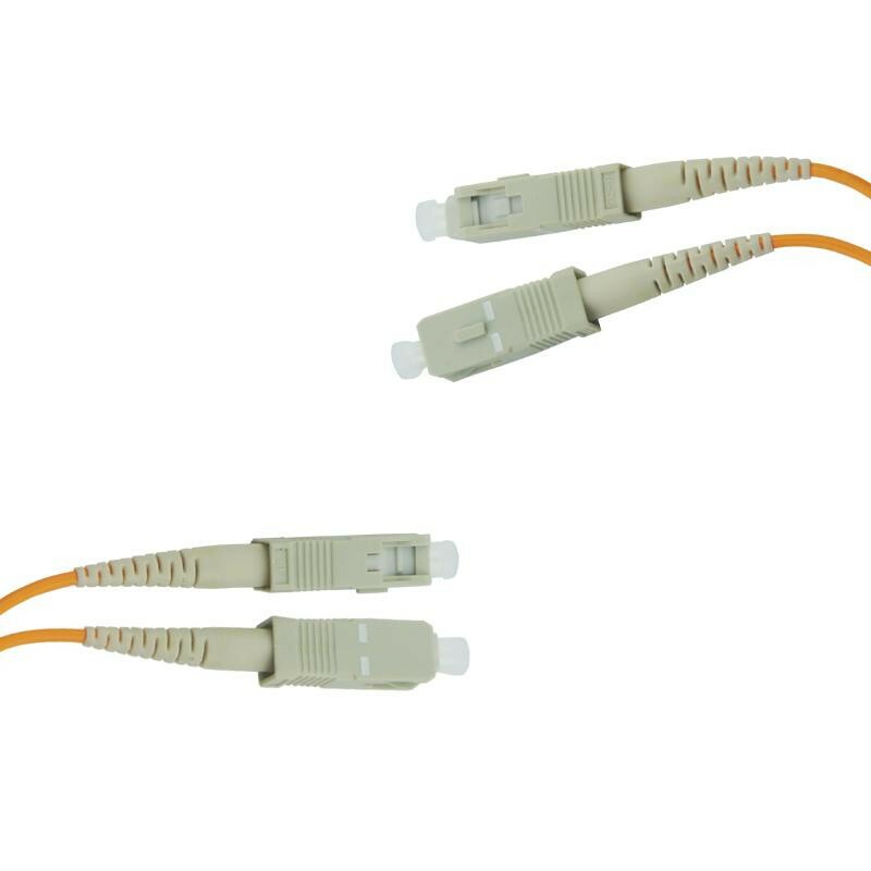 Digitus LP7296 Cavo Ottico ST-ST Multimode Duplex 62.5/125 OM1, 1 Metro – Halogen Free, Diametro 3mm