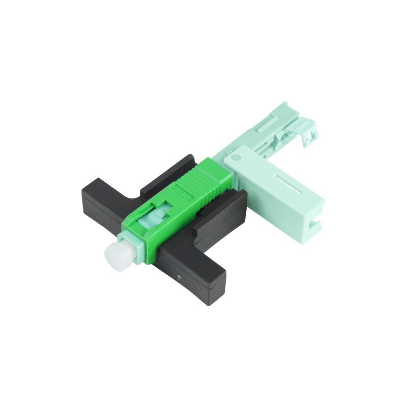 CONECTOR ÓPTICO FAST DE CAMPO SC/APC VERDE