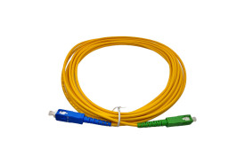 PATCH CORD CORDÃO SIMPLEX SC/APC - SC/UPC 3.0MM - 5M 