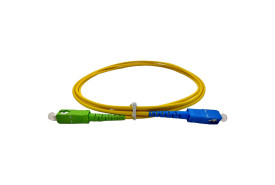 CORDÃO ÓPTICO SIMPLEX MONOMODO SC UPC - SC APC 2,0M
