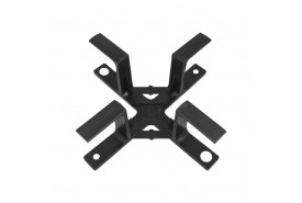 CRUZETA-MINI-ESCOLTA-PRETA-EM-ABS-REGULÁVEL-DE-550-MM-A-600-MM-P/RESERVA-DE-CABOS-ÓPT-1