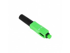 CONECTOR ÓPTICO FAST SC/APC VERDE