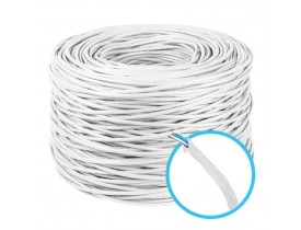 CABO DE REDE NEXT CAT5 4P U/UTP CMX COBRE CX-305M BRANCO