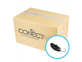 PACOTE COM 200 ESTICADOR PARA FIO FE OU CABO DE FIBRA ÓPTICA DROP FLAT 