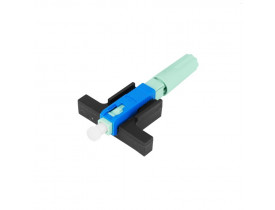 CONECTOR FAST DE CAMPO  SM SC/UPC AZUL ROSCA - FIBRA OPTICA