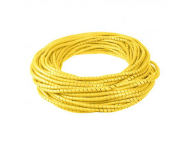 GUAINA ORGANIZADOR ESPIRAL DUTO TUBE 1/2 AMARELA RL50 MTS