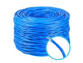 CABO DE REDE CFTV CAT5 CMX 4P U/UTP AZUL CX-305M NEXT