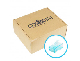 PACOTE COM 20 CONECTOR MACHO RJ45 CAT6- GTS 