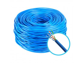 CABO DE REDE CFTV 4 PARES AZUL 24AWG CX-305M CHIP