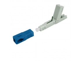 CONECTOR ÓPTICO PRE POLIDO SC/UPC AZUL REUTILIZAVEL 