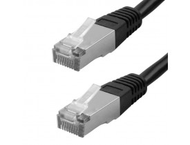 PATCH CORD CAT5 RJ45 BLINDADO FTP PRETO 10 METROS - CHIPSCE