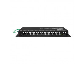 PATCH PANEL POE 5 PORTAS GIGABIT ATÉ 48V GERENCIÁVEL - VOLT