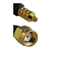 PAR DE JUMPER PIGTAILS SMA MACHO REVERSO MMCX ALGCOM PT-5800-S-N-XX