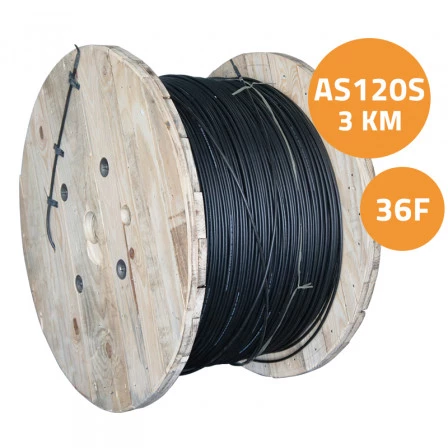 CABO DE FIBRA ÓPTICA ADSS120 36FO