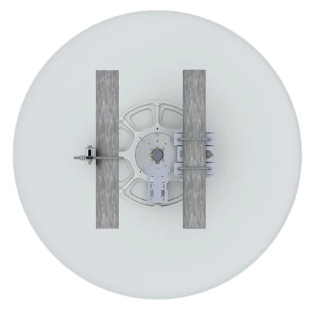 ANTENA DIRECIONAL PARÁBOLA ABERTA 35DBI 5,8GHZ PA-5800-35-12-DP 1,2M - ALGCOM 