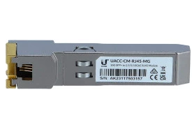 ADAPTADOR SFP+ PARA RJ45 UACC-CM-RJ45-MG 10G