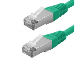 PATCH CORD CAT6 RJ45 BLINDADO FTP VERDE 5 METROS - CHIPSCE 