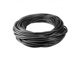 GUAINA ORGANIZADOR ESPIRAL DUTO TUBE 1/2 PRETO RL50 MTS
