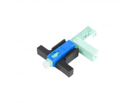 FAST CONECTOR ÓPTICO DE CAMPO SC/UPC AZUL ONE CLICK REUTILIZÁVEL P/  DROP