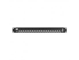 PATCH PANEL POE 12 PORTAS FAST ETHERNET ATÉ 48V - VOLT
