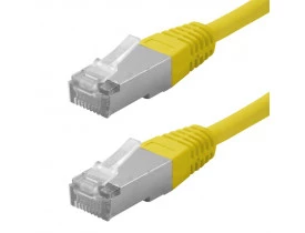 PATCH CORD CAT5 RJ45 BLINDADO FTP AMARELO 10 METROS - CHIPSCE