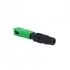 FAST-CONECTOR-ÓPTICO-DE-CAMPO-(RÁPIDO)-SC/APC-VERDE-PCT-100-1